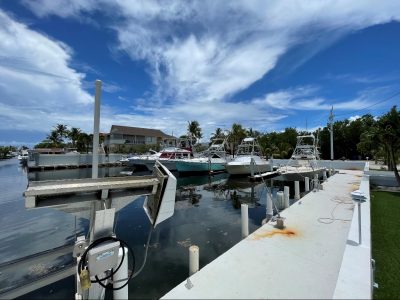 Dock For Rent At Boat Slip Available in Key Largo